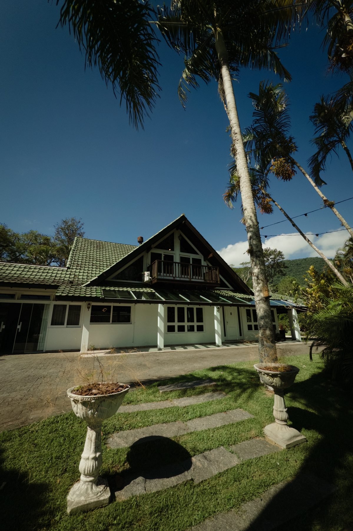 Espaço de casamento ao ar livre